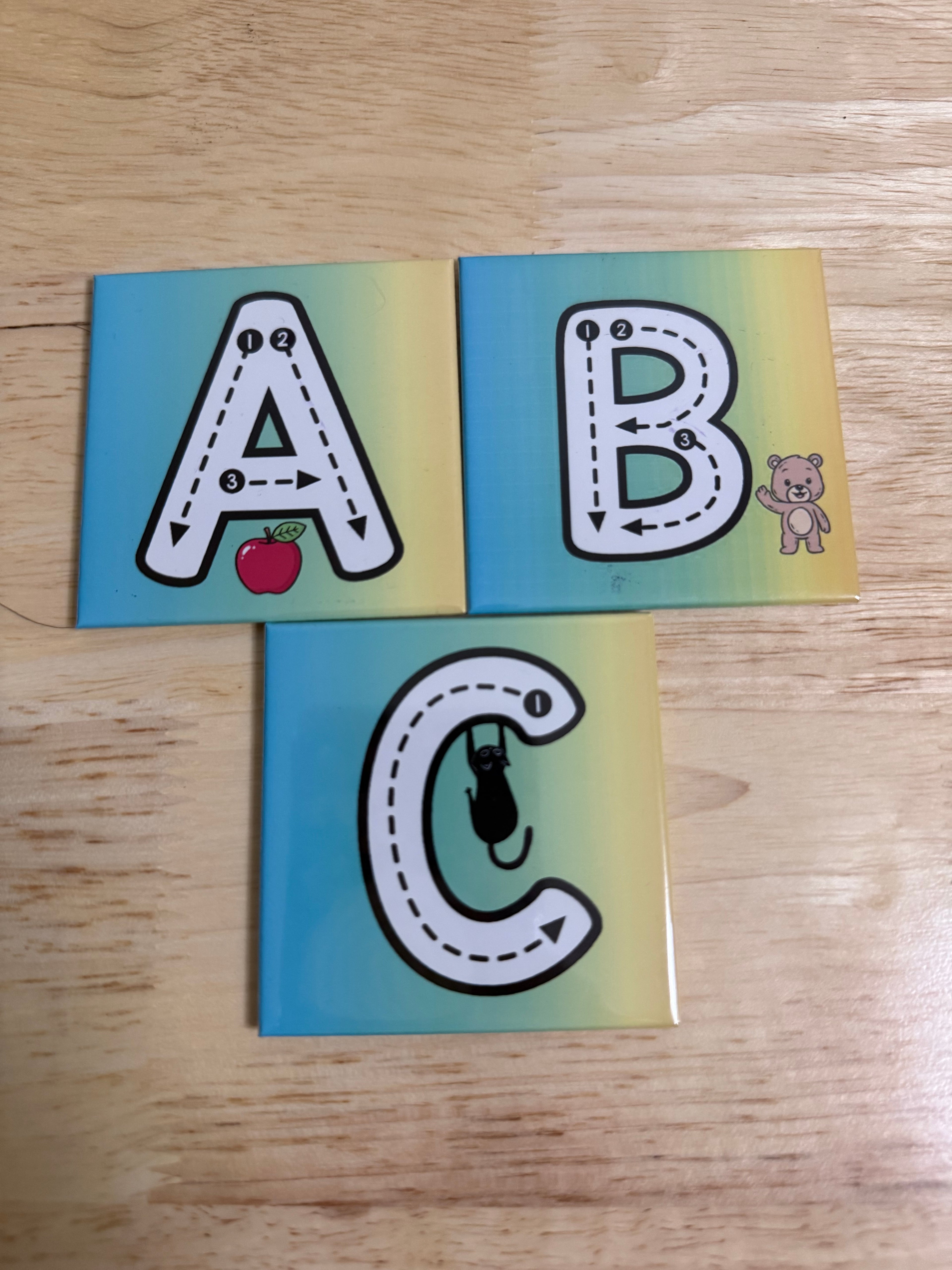 Reusable Tracing Magnets